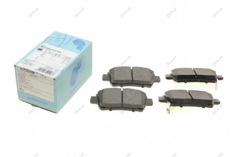 Колодки гальмівні дискові передні Toyota Blue Print ADT342105