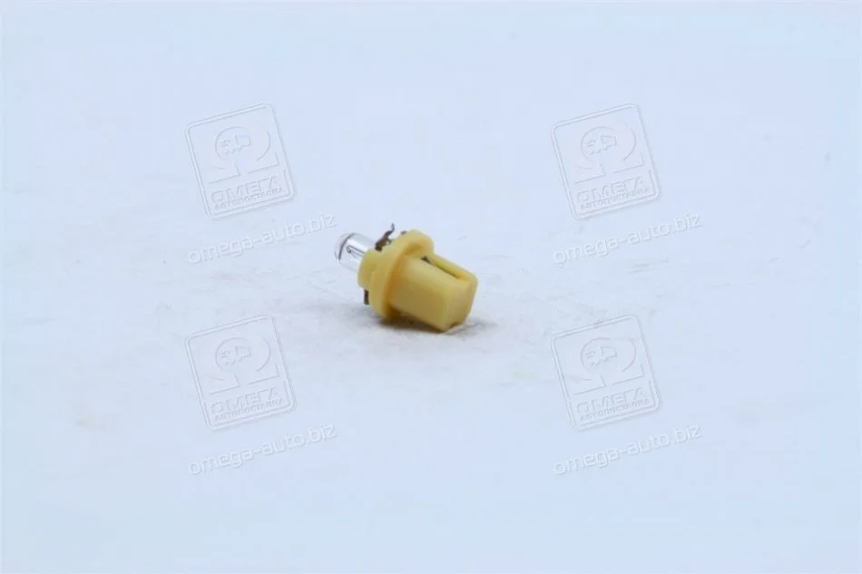 Лампа розжарювання 12v 1,5w Bx8,5d YELLOW (вир-во Narva) NARVA 17050CP (фото 1)
