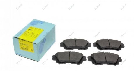 Колодки тормозные дисковые передние (выр-во) Blue Print ADC44267