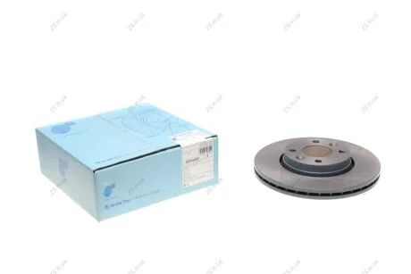 Диск гальмівний передній Renault Blue Print ADR164307