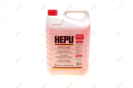 Антифриз G12 RED концентрат (Каністра 5л) HEPU P999-G12-005