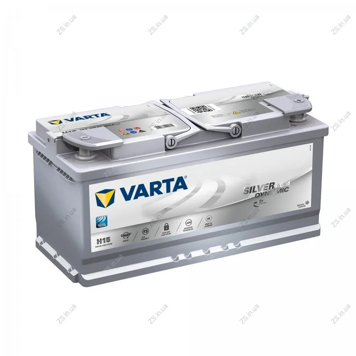 Аккумулятор 105Ah-12v VARTA Start-Stop Plus AGM (394х175х190), R, EN 950 Varta 605 901 095 (фото 1)