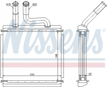 Радіатор Nissens 76507