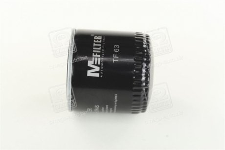 Фильтр масляный двигателя ВАЗ 2101-07 2121-21213 21214 2129 2131 (высокий 93мм) (выр-во) M-Filter TF63 (фото 1)