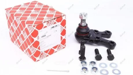 Опора шаровая MITSUBISHI PAJEROII, PAJERO SPORT, L200 90-перед. мост слева низ (Выр-во FEBI) FEBI BILSTEIN 15068