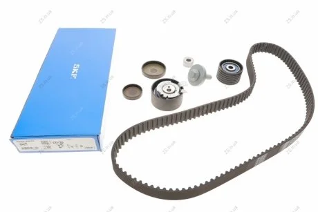 Комплект ремня ГРМ RENAULT SCENIC III (JZ0/1) 1.6 E85 (JZ03, JZ1Y) 2009 - (Выр-во) SKF VKMA 06021