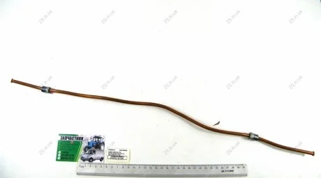 Трубка тормозная ГАЗ 3307,53,ПАЗ,66 (медь 610 см) (задн.разводка левая) Триглав НПО ООО г.Ижевск 53-50-3506035
