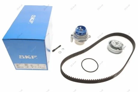 Комплект ремня ГРМ с водяным насосом SKODA OCTAVIAII (1Z3) 1.6 (выр-во) SKF VKMC 01113-1