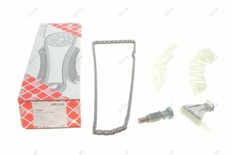 Комплект ланцюга приводу росподіл. вала PSA 1.4 16V/1.6 16V(FEBI) FEBI BILSTEIN 30345