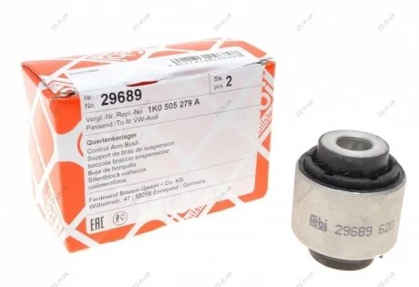 Сайлентблок рычага VW PASSAT VI задн. вот, верхн. внешн. (выр-во Febi) FEBI BILSTEIN 29689