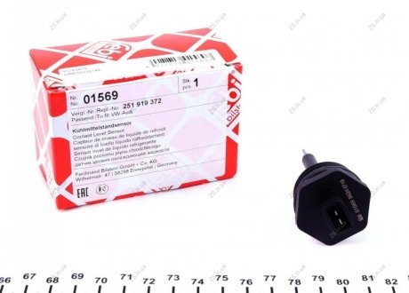 Датчик, уровень охлаждающей жидкости SEAT, VOLKSWAGEN (выр-во FEBI) FEBI BILSTEIN 01569