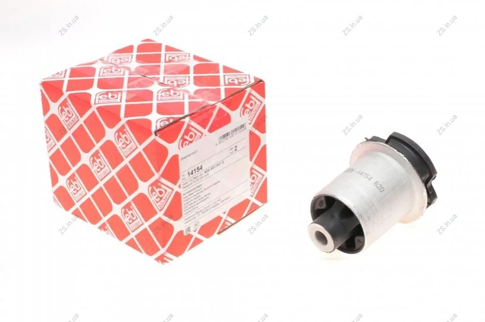 Сайлентблок балки AUDI A4 94- задн. ось, нижн. (вир-во Febi) FEBI BILSTEIN 14154 (фото 1)