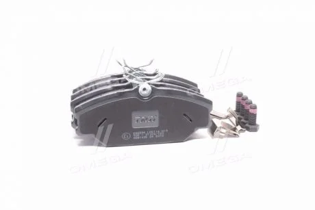 Колодка гальм. RENAULT Laguna, Megane, передн. (вір-во) TRW GDB1405