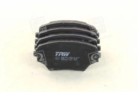 Колодка тормозов. TOYOTA RAV 4 II (XA2) передн. (выр-во) TRW GDB3251