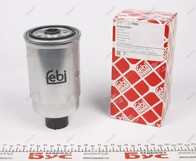 Фільтр паливний FIAT DUCATO, CITROEN JUMPER (FEBI) FEBI BILSTEIN 17660