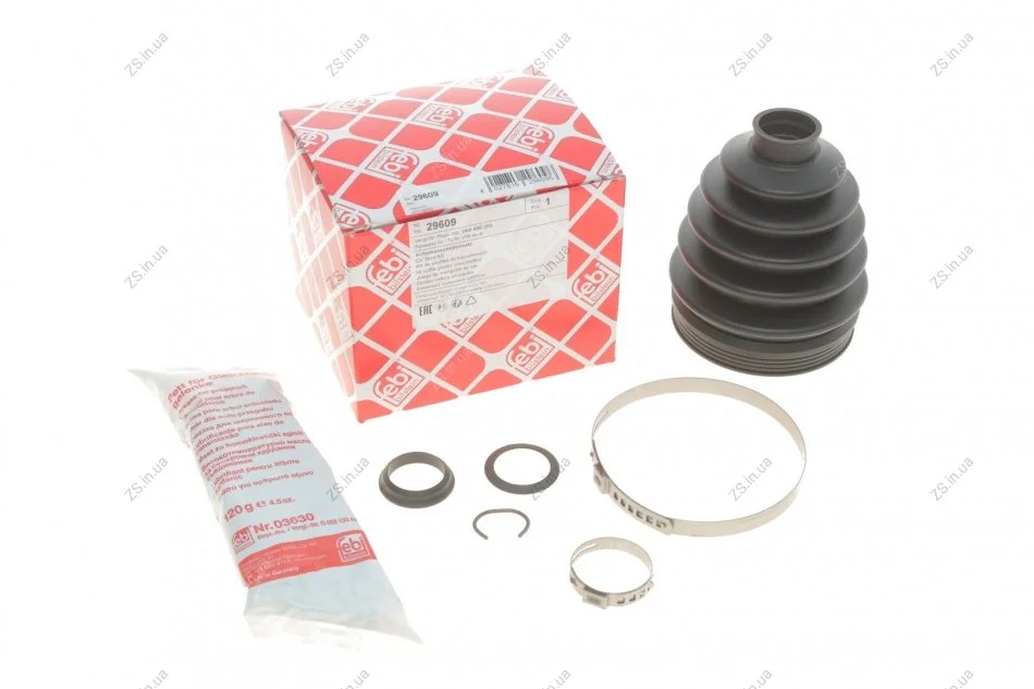 Пильовик ШРУС зовніш. VW,SEAT,AUDI,SKODA (вир-во FEBI) FEBI BILSTEIN 29609 (фото 1)