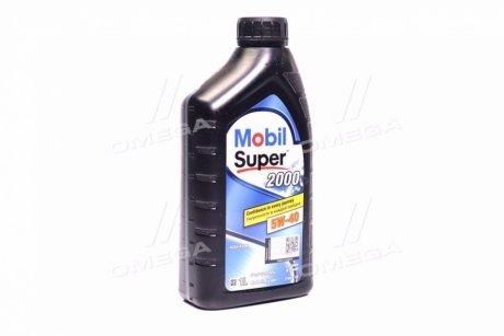 Масло моторное. SUPER 2000 X3 5W-40 (Канистра 1л) MOBIL 155338