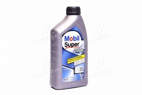 Олива моторна. Mobil SUPER 2000 X1 5W-30 (Каністра 1л) MOBIL 155184