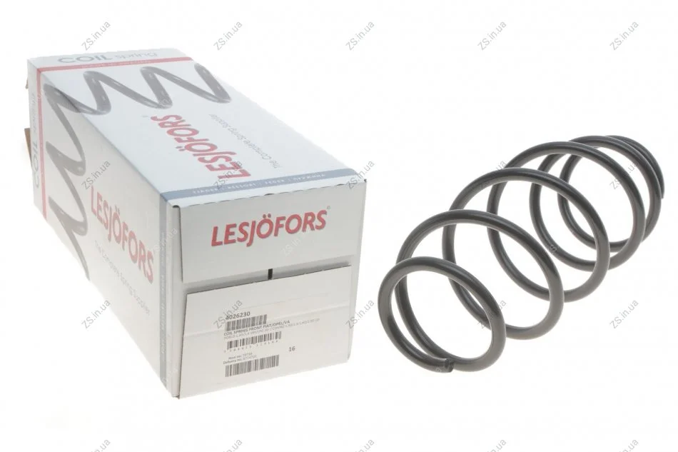 Пружина подв. передн. FIAT,OPEL (выр-во Lesjofors) LESJOFORS 4026230 (фото 1)