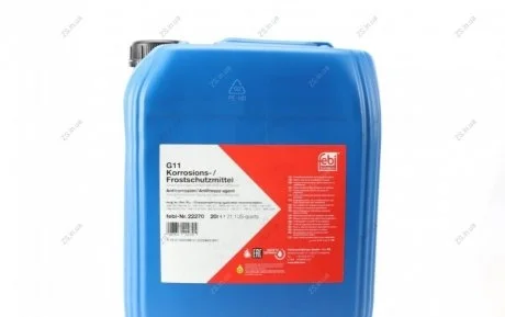 Антифриз FEBI синій концентрат (Каністра 20л) FEBI BILSTEIN 22270