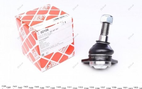 Опора кулька. VW T2 (-90) верхн. (вір-во Febi) FEBI BILSTEIN 02106