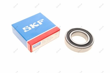 ПОДШИПНИК ШАРЬКОВЫЙ (30X55X13) (выр-во) SKF 6006-2RS1/C3 (фото 1)