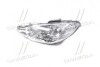 Фара левая. PEUGEOT 206 (выр-во) TYC 20-6156-05-2B (фото 1)