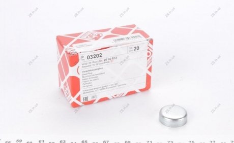 Заглушка блока (FEBI) FEBI BILSTEIN 03202 (фото 1)
