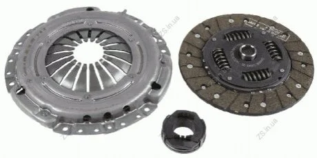 Зчеплення VW GOLF III, PASSAT, TRANSPORTER IV 16-1.8-1.9TD-2.0 86-03 (вір-во) SACHS 3000 208 002 (фото 1)