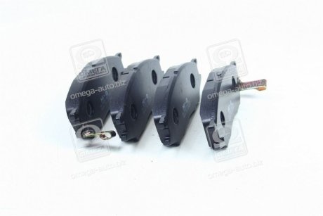 Колодка тормозов. SAMSUNG SM3, NISSAN ALMERA CLASSIC 06-передн. (выр-во) SANGSIN SP1156