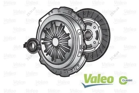 Зчеплення SEAT TOLEDO, VW PASSAT 1,8-1,9TDI-2,0 88- (Вір-во) Valeo 786047