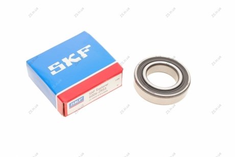 ПІДШИПНИК КУЛЬКОВИЙ (30X55X13) SKF 6006-2RS1 (фото 1)