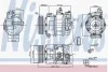 Компресор кондиціонера AUDI; SEAT; VW; SKODA (старий номер 89211) Nissens 890633 (фото 3)