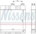 Радіатор обігрівача ASTRA G/ZAFIRA +AC 98-05 Nissens 72660 (фото 1)