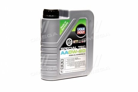 Масла моторные SPECIAL TEC AA 0W-20 (Канистра 1л) Liqui Moly 8065/6738