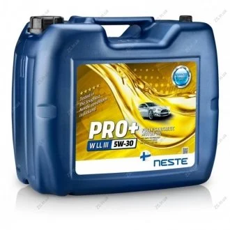 Олія моторна повністю синтетична Pro+W (20л) III VW504.00/507.00 Longlife NESTE Neste Pro+W III5W-30 20L