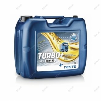 Масло моторное Turbo+ VPX 15W-40 API CK-4,CJ-4/SN 20L NESTE Neste Turbo+ VPX 15W-40 20L (фото 1)