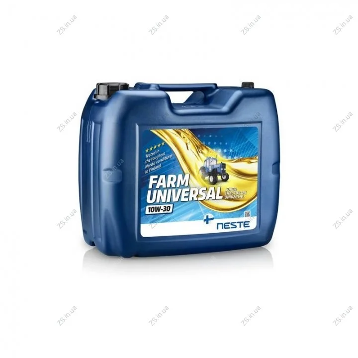 Масло моторне, гідротрансмісійне STOU Farm Un.10W-30 20л NESTE NESTE Farm Un.10W-30 20L (фото 1)