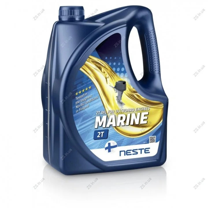 Масло моторное 2Т Neste синтетическое для 2-х тактных двигателей (4л) Neste Marine 2T API TD NESTE Neste Marine 2T 4L (фото 1)