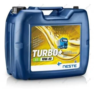 Масло моторне синтетичне Turbo+ S3 10W-40 20л NESTE Neste Turbo+ S3 10W-40 20L