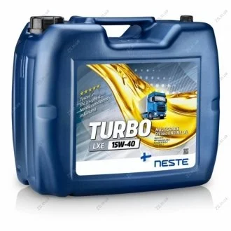 Масло моторное Turbo LXE 15W40 (API CI-4,CH-4, CG-4,CF-4/SL)	20л. NESTE Neste TurboLXE15W-40 20L