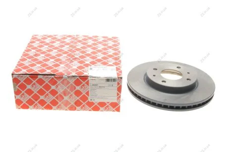 Диск тормозной MITSUBISHI GALANT VI 2.0-2.5 96-04, LANCER 1.3-2.0 03 – передн. (выр-во FEBI) FEBI BILSTEIN 28441