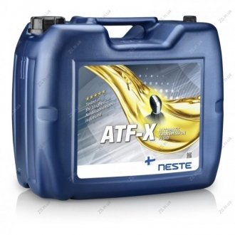 Олія синтетична для авт КПП ATF-X GM Dexron III G (20л.) NESTE Neste ATF-X 20L (фото 1)