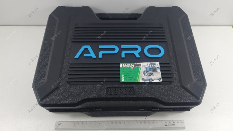 Набор головок / насадок (инструментов) торцевых c трещоткой CrV ¼