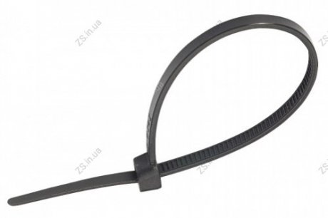 Стяжка кабельная 4x350 черная (пач 100шт) APRO CT-B4350 (фото 1)