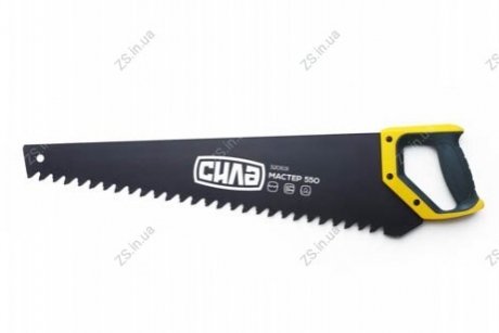 Ножовка по газобетону/пенобетону 550мм с твердосплавными напайками на зубьях, стандарт СИЛА 320631 (фото 1)