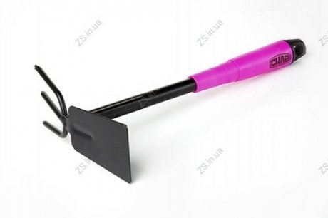 Мотыга комбинированная плоская + 3-х зубая с пластиковой рукояткой СИЛА 550504 (фото 1)