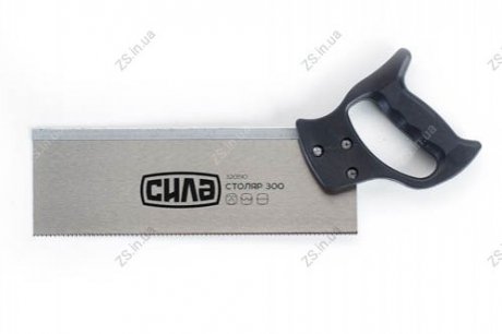 Ножовка по дереву пасовочная 300мм с пластиковой рукояткой СТОЛЯР СИЛА 320510 (фото 1)