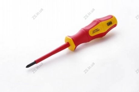 Викрутка діелектрична SL6x150 CrV (плоска) гумова СИЛА 301059 (фото 1)