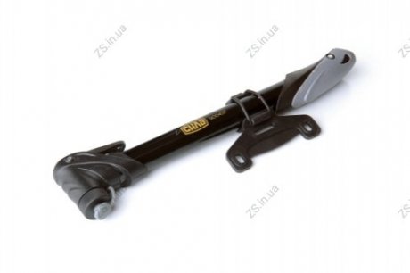 Насос ручной велосипедный двусторонний с крепежом 249мм СИЛА 900437